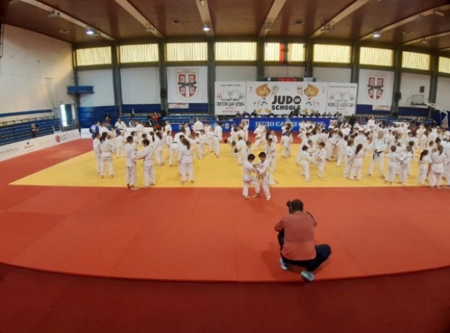 Judo in schools in Vranje