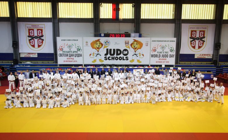 Judo in Schools public class held in Šumice